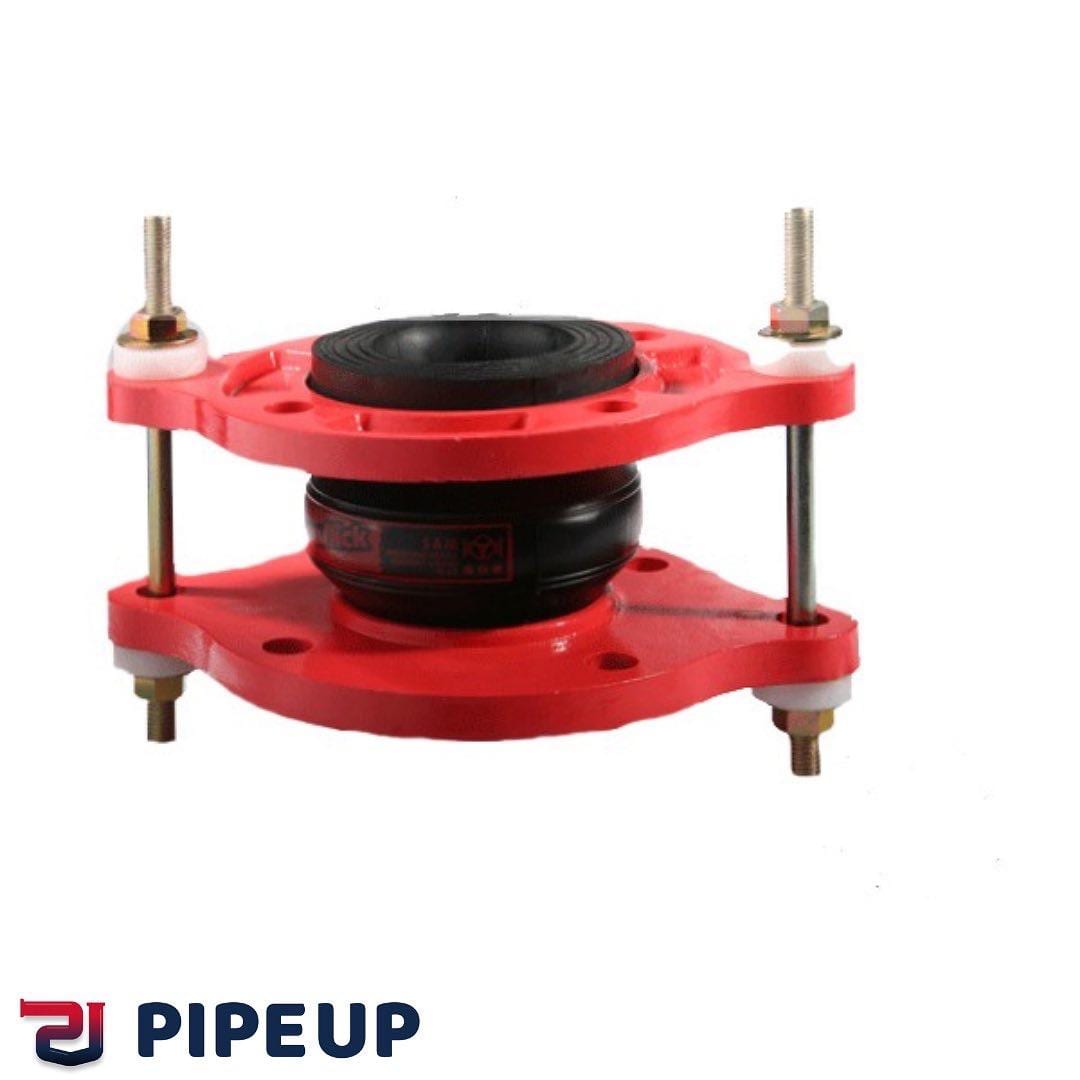 لرزه گیر لاستیکی مارک قرمز (PN10) - ارتعاشات صنعتی ایران